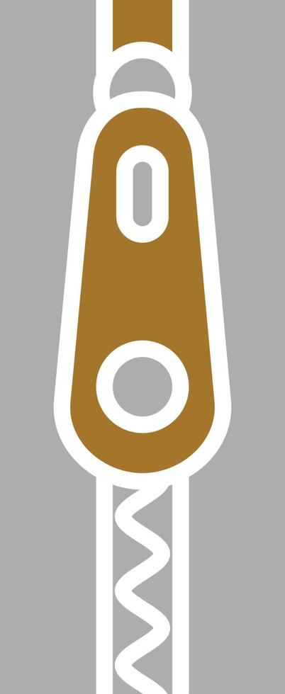 Zipper Icon Style vector