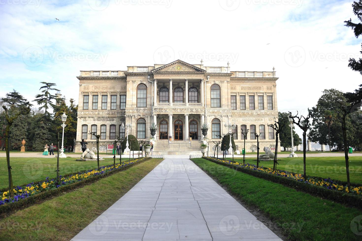 Dolmabahche building view photo