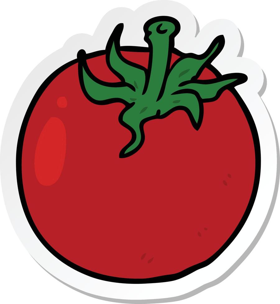 pegatina de un tomate de dibujos animados 10672680 Vector en Vecteezy pegatina de un tomate de dibujos animados 10672680 Vector en Vecteezy