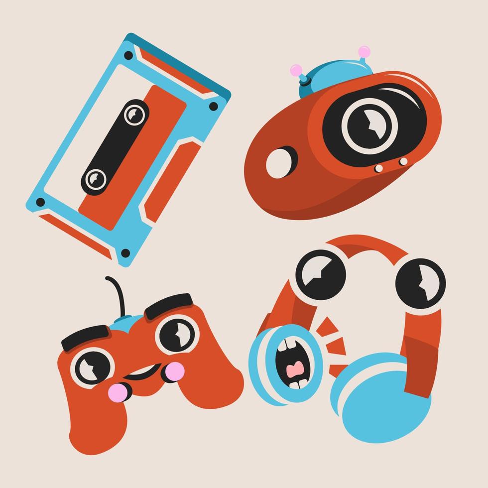 Sicker Fun Retro vector