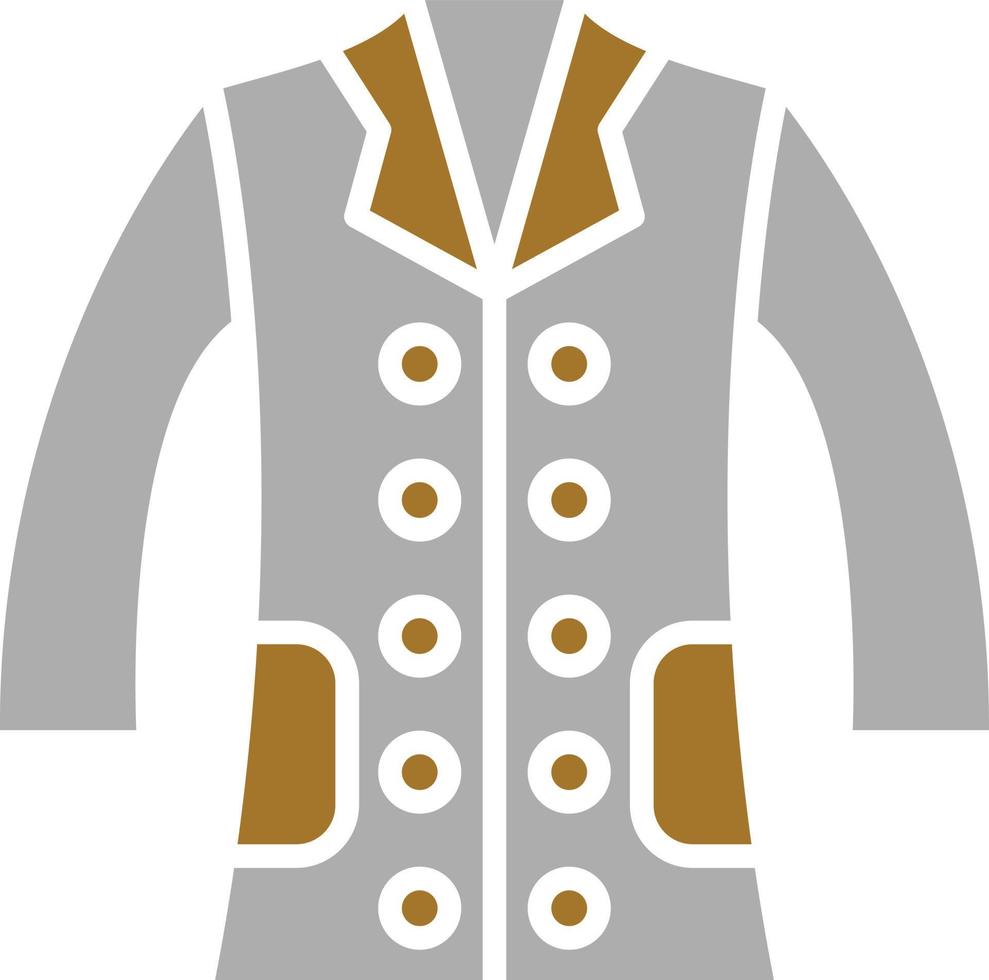 Lab Coat Icon Style vector