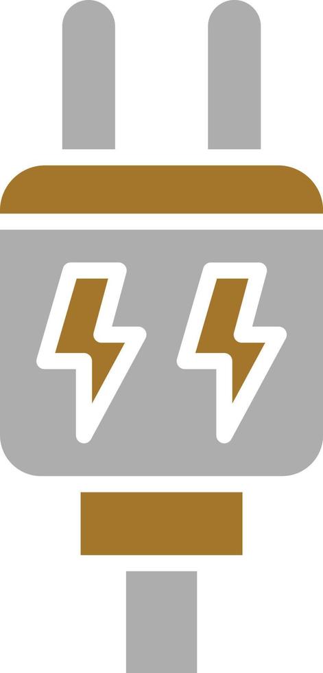 Power Plug Icon Style vector