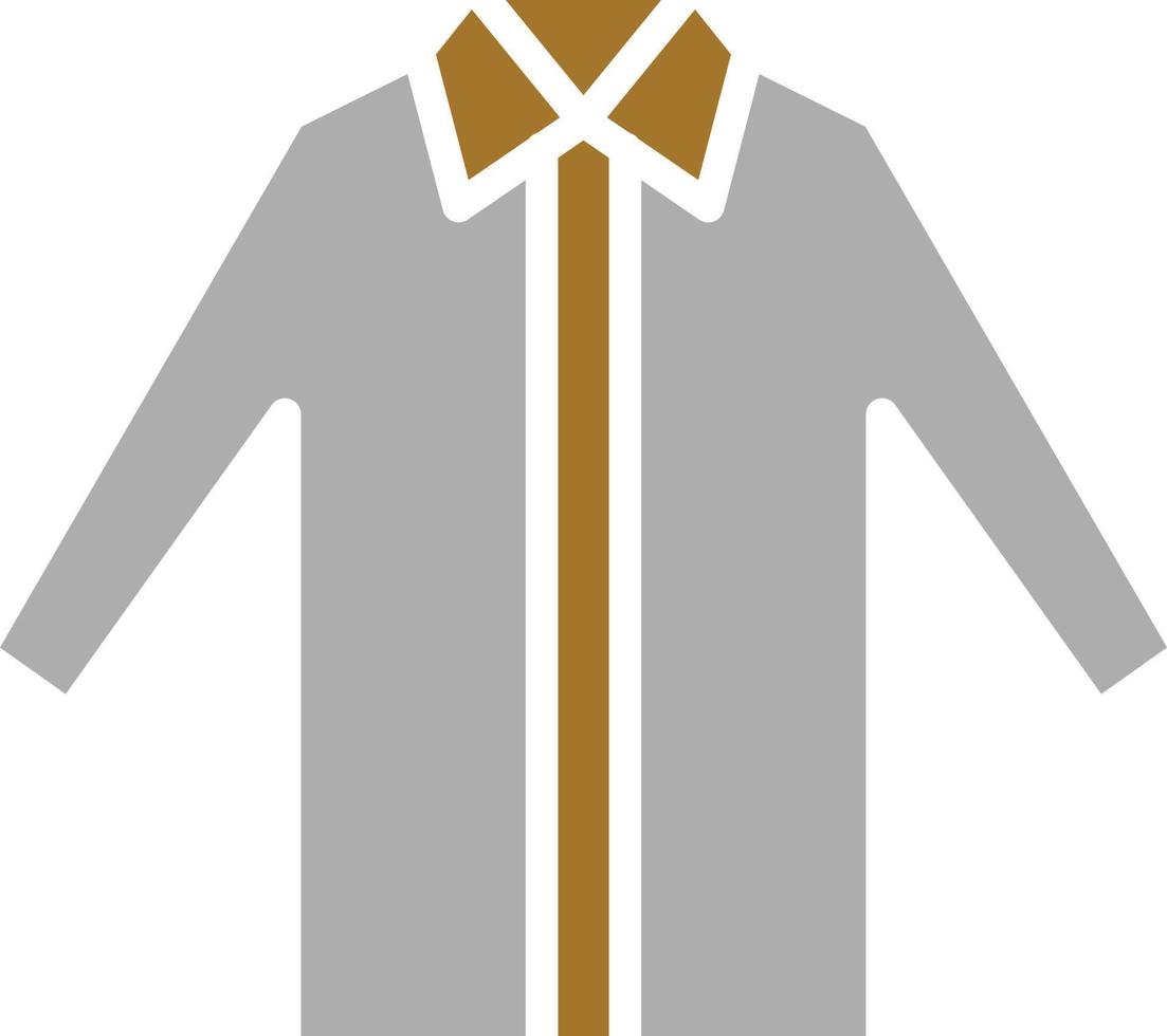 Dress Shirt Icon Style vector