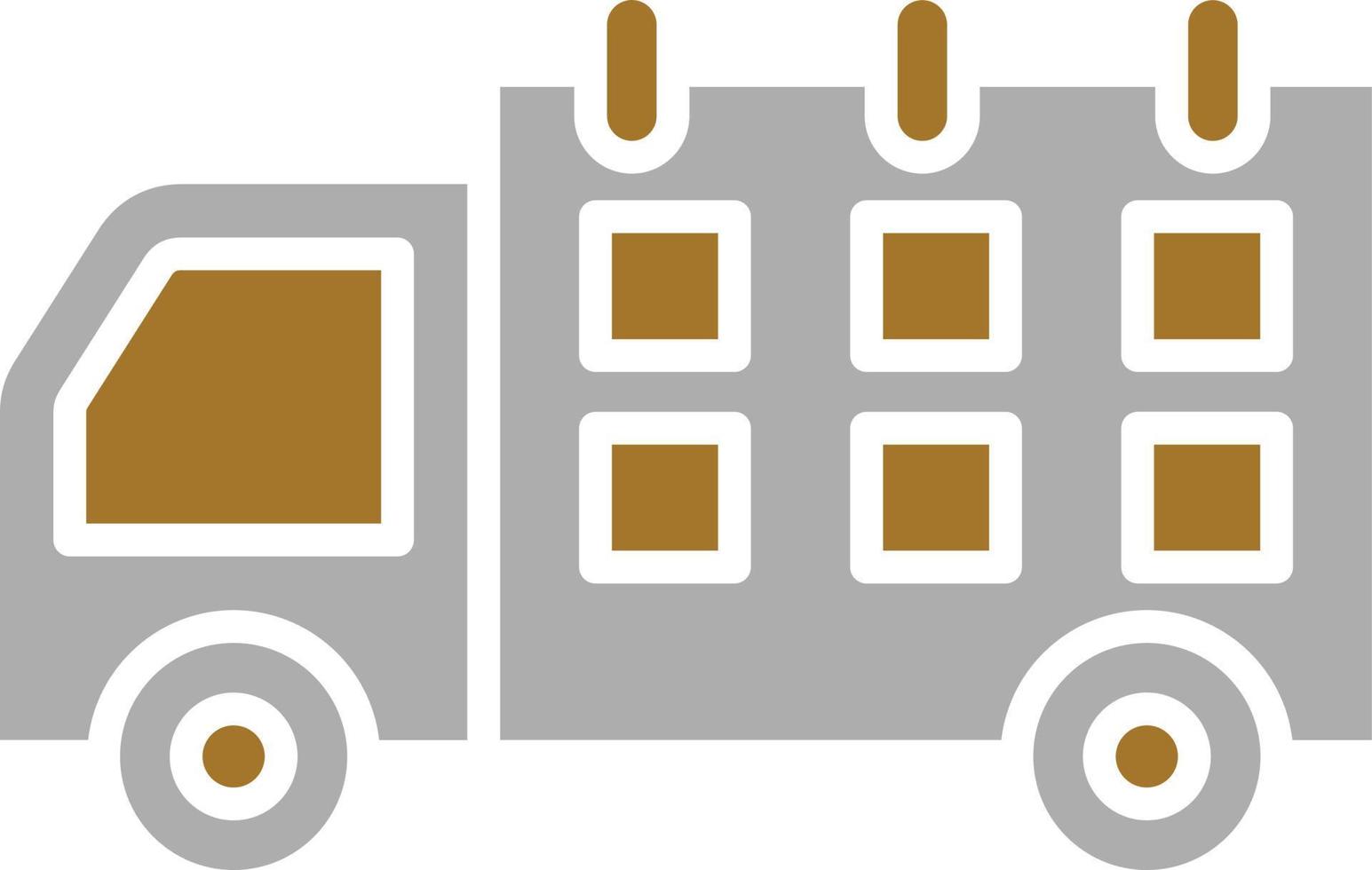 Delivery Schedule Icon Style vector