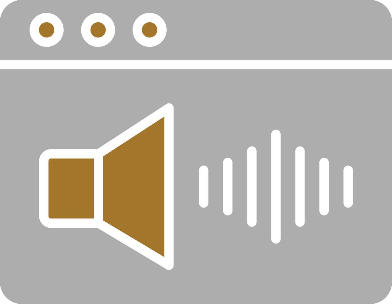 Sound Design Icon Style vector