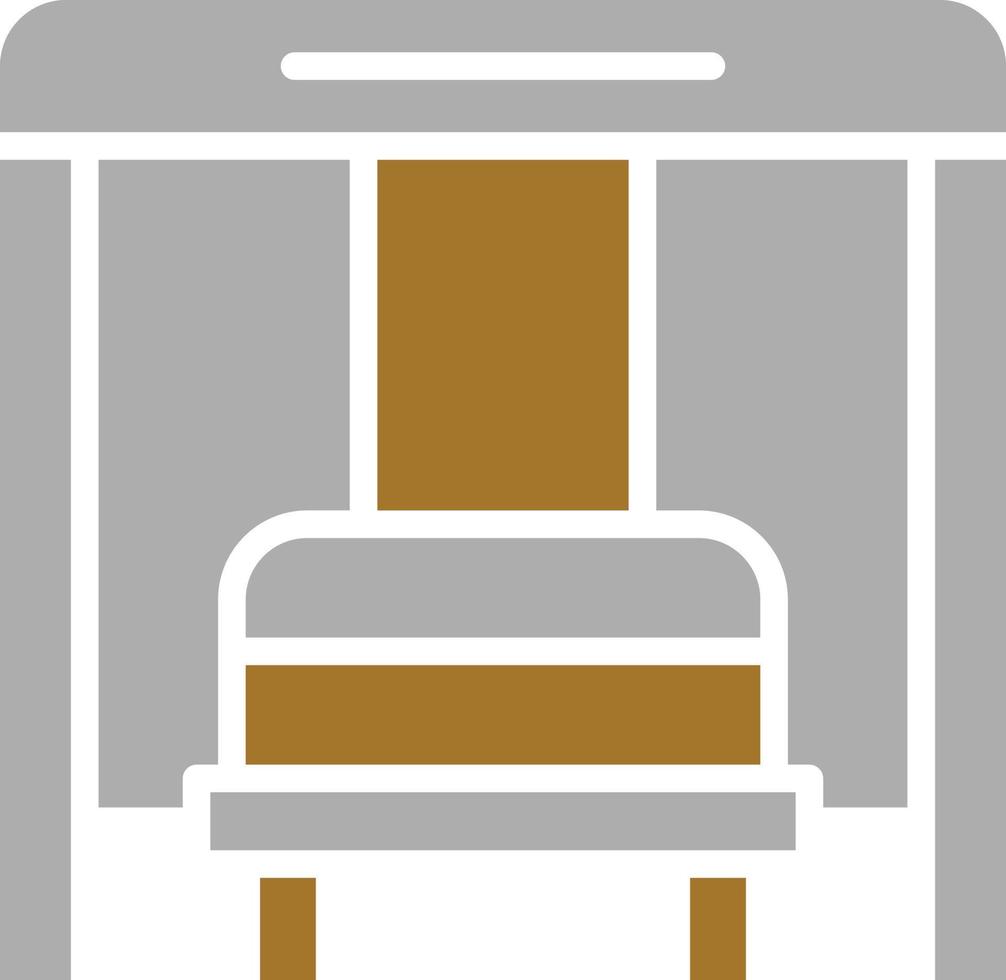 Bus Stop Icon Style vector