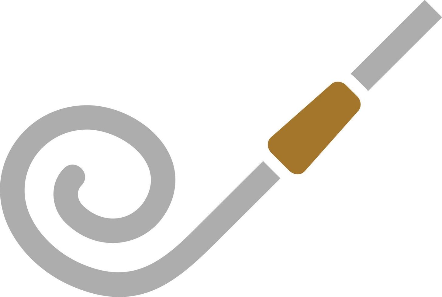 Party Blower Icon Style vector