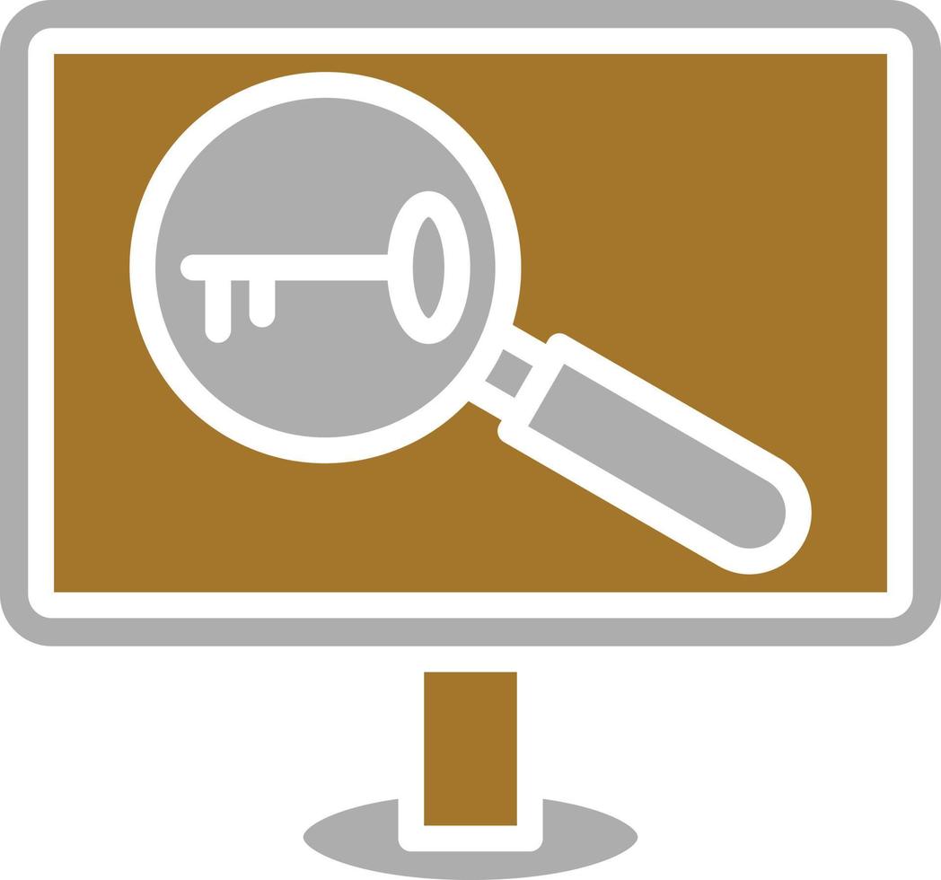 Keyword Icon Style vector