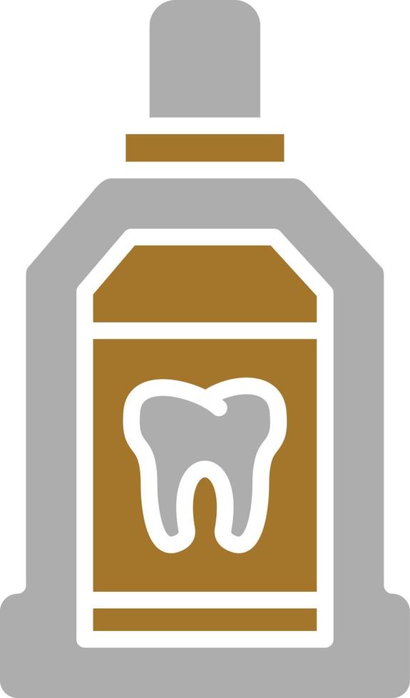 Mouthwash Icon Style vector
