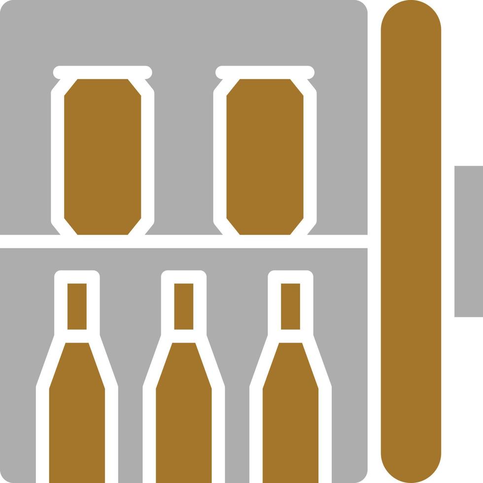 Minibar Icon Style vector