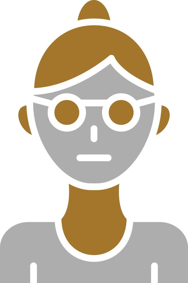 Grandmother Icon Style vector
