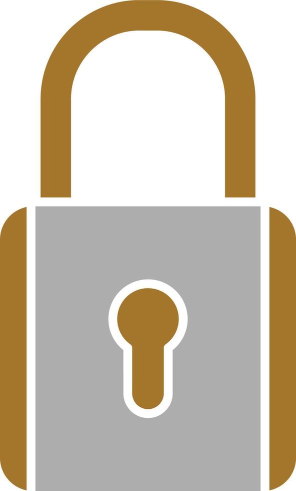 Locked Icon Style vector