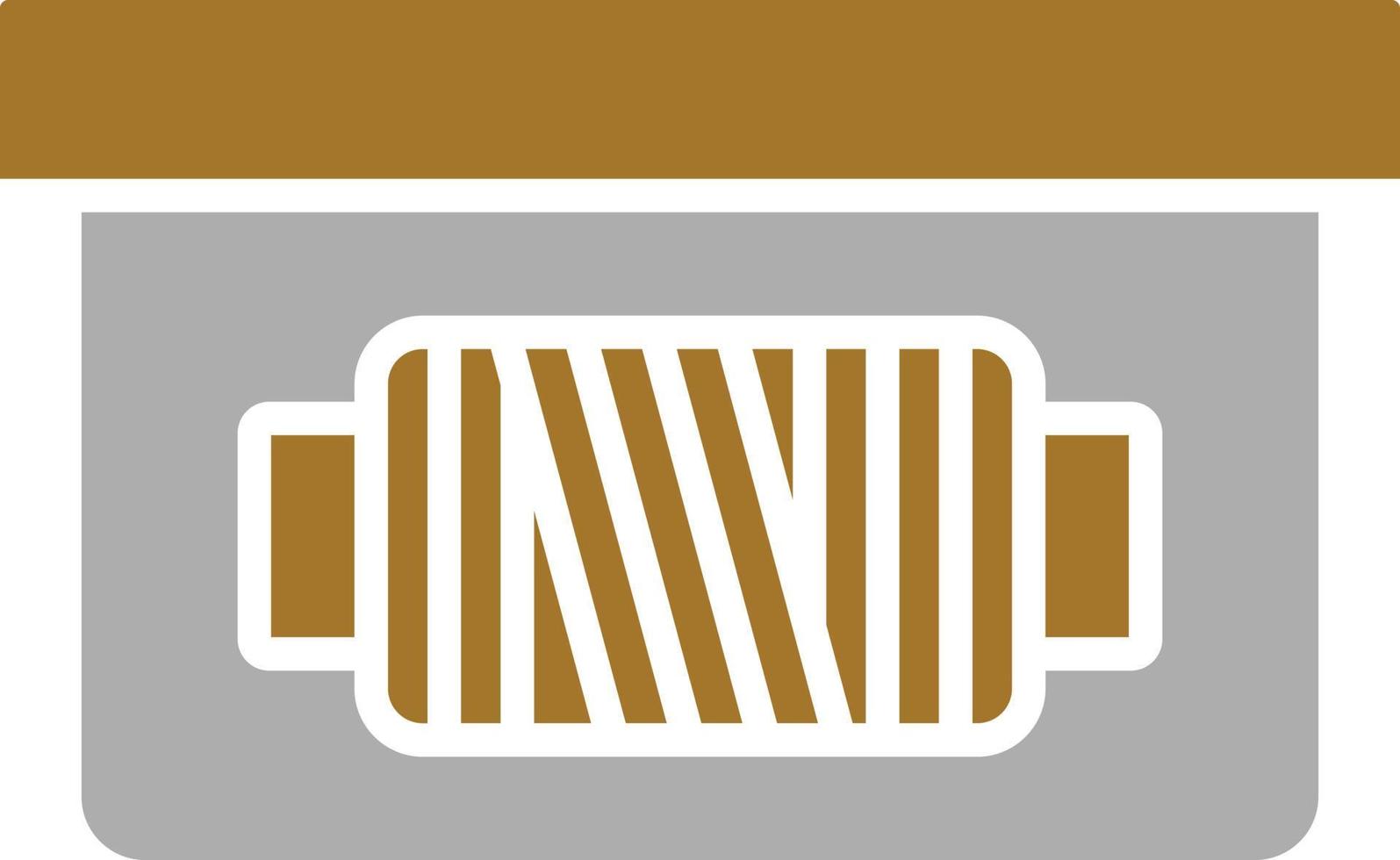 Sewing Box Icon Style vector