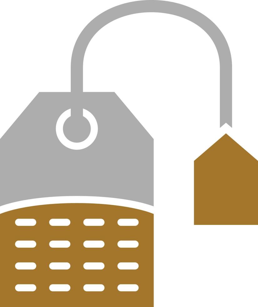 Tea Bag Icon Style vector