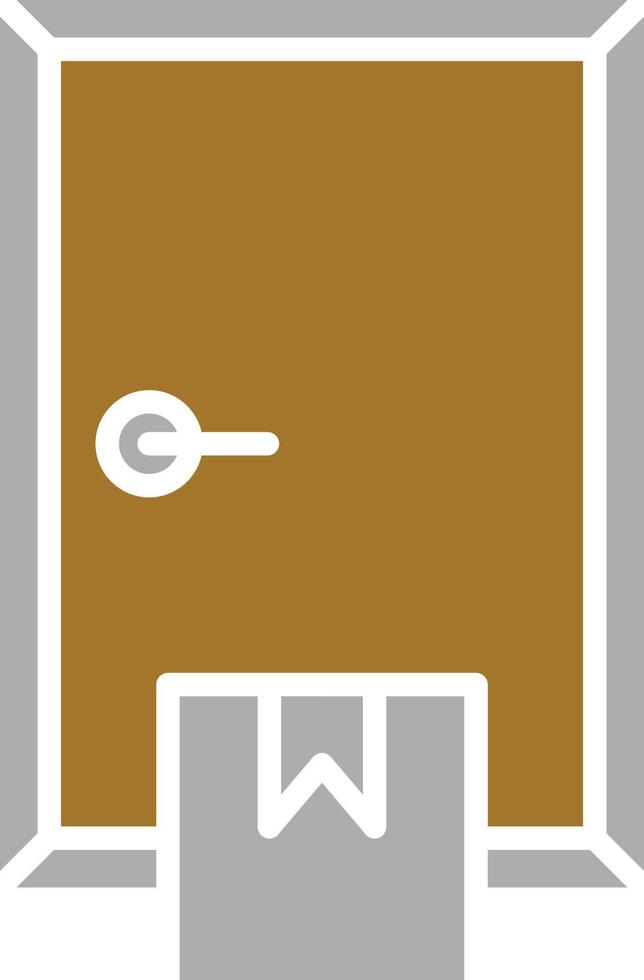 Door Delivery Icon Style vector