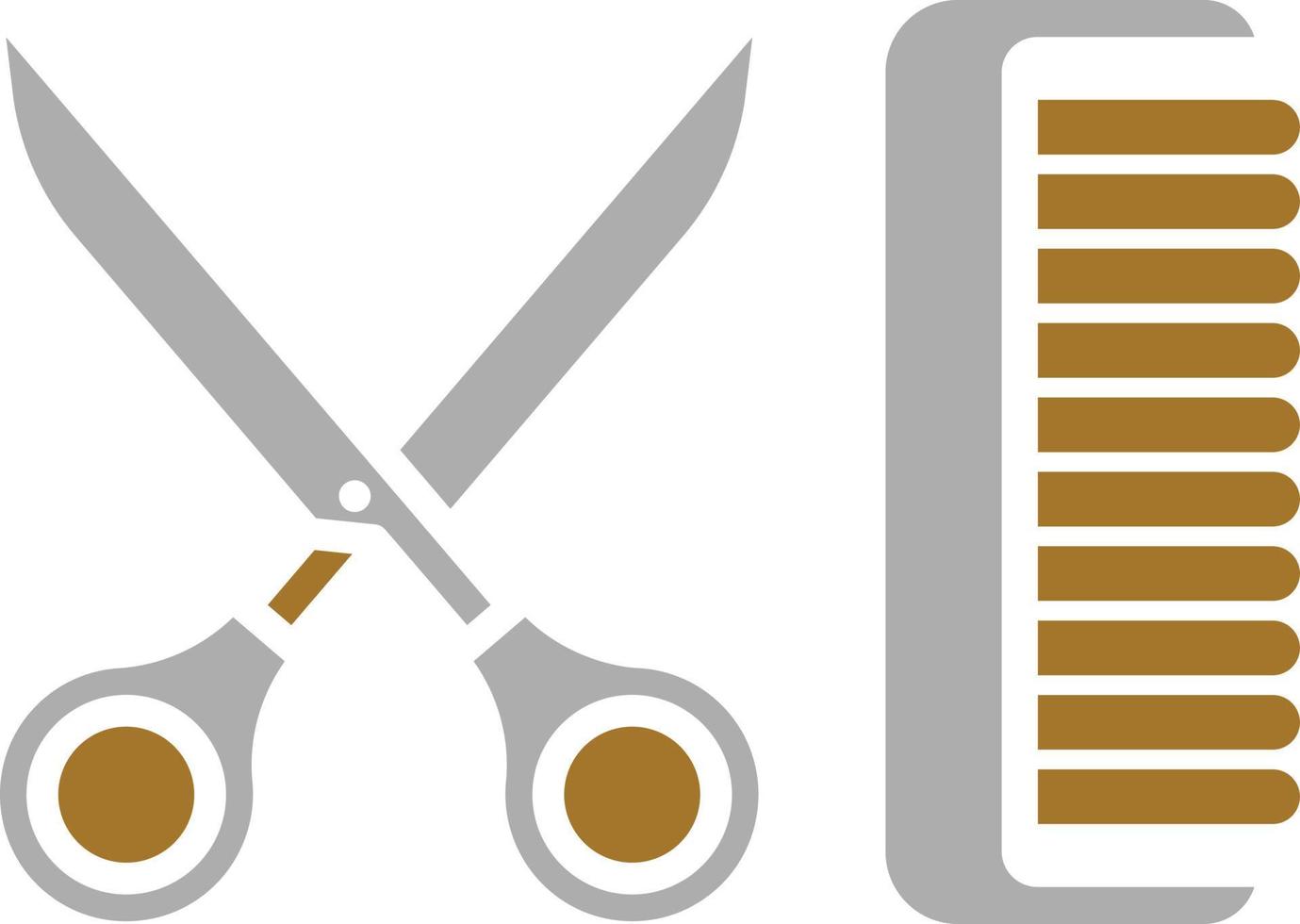 Hair Tools Icon Style vector