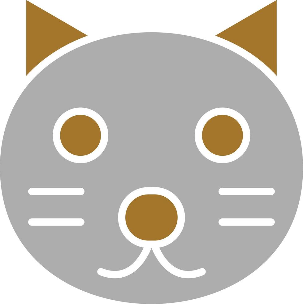 Cat Icon Style vector