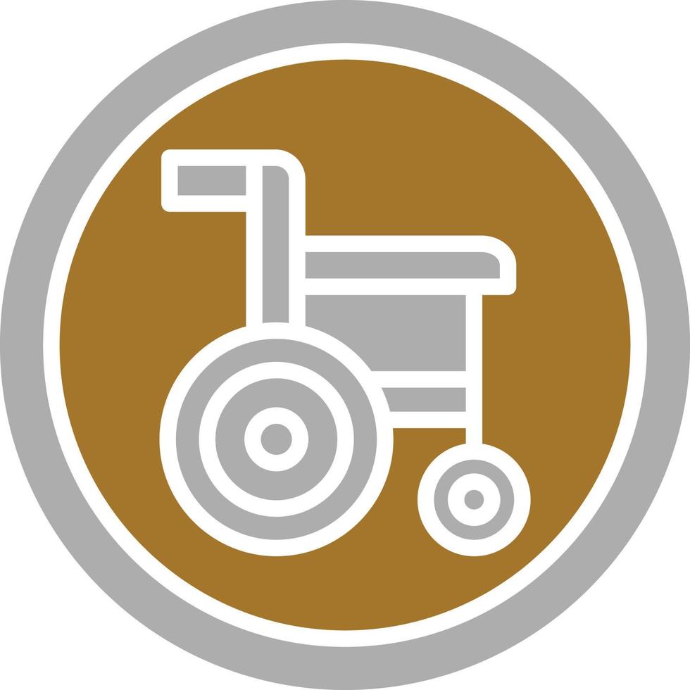 Disabled Sign Icon Style vector