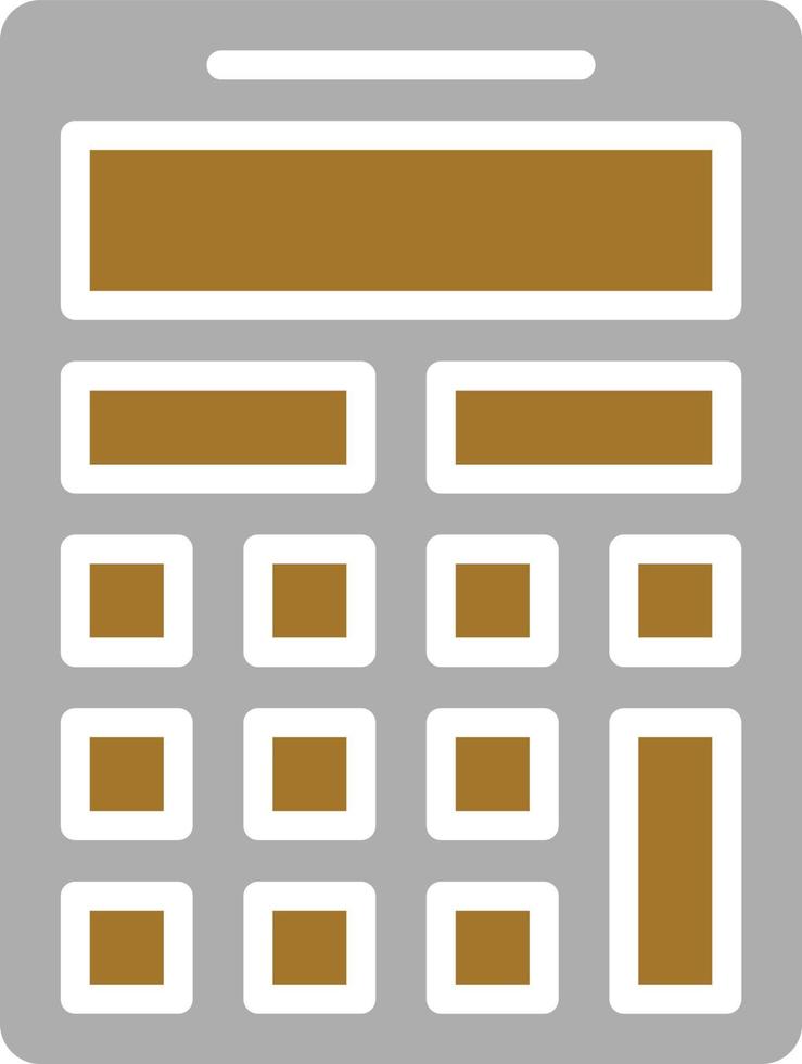 Calculator Icon Style vector