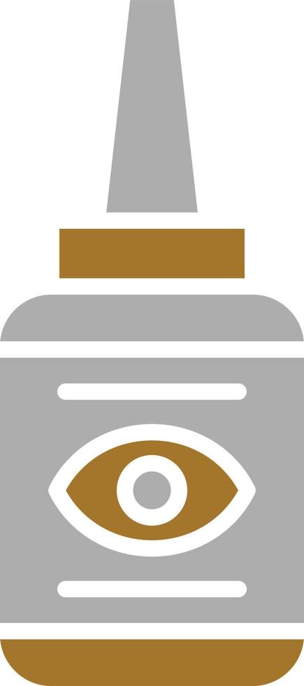 Eye Drop Icon Style vector