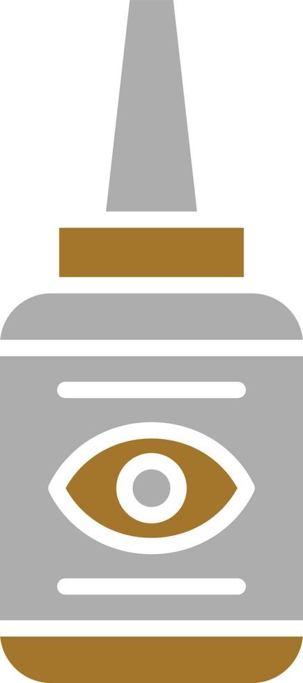 Eye Drop Icon Style vector