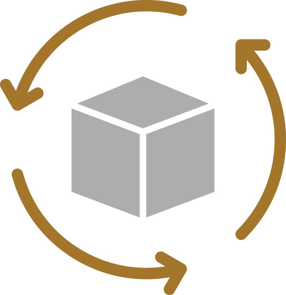 Rotation Icon Style 10675906 Vector Art at Vecteezy