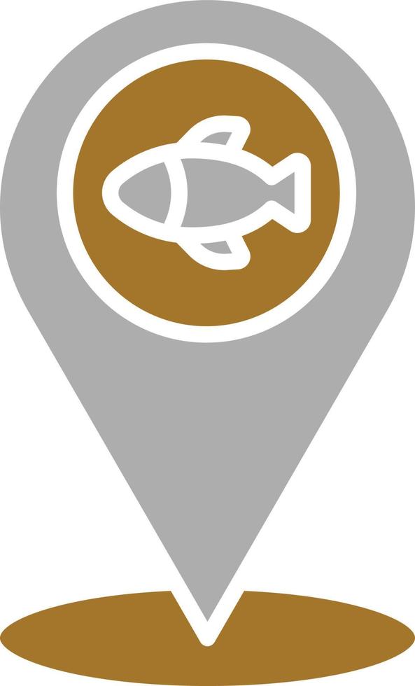 Fishing Destinations Icon Style vector