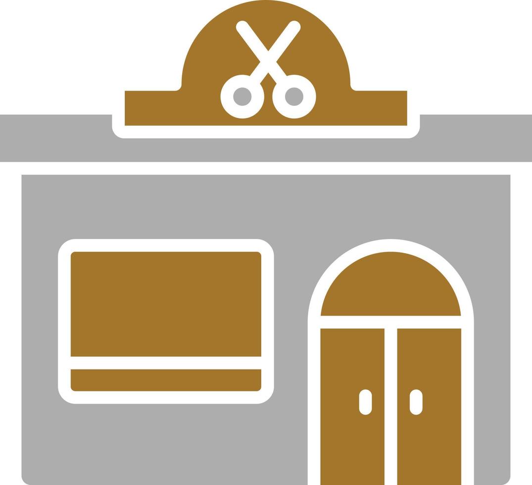Barber Shop Icon Style vector