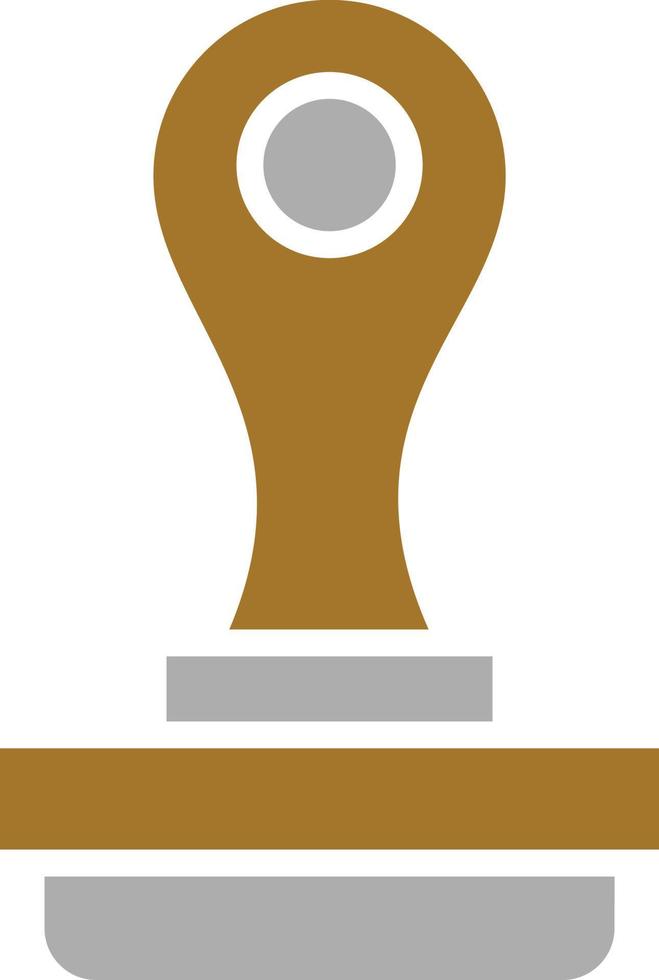 Stamp Icon Style vector