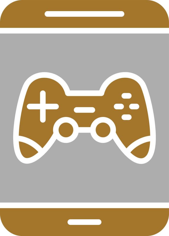 Tablet Game Icon Style vector