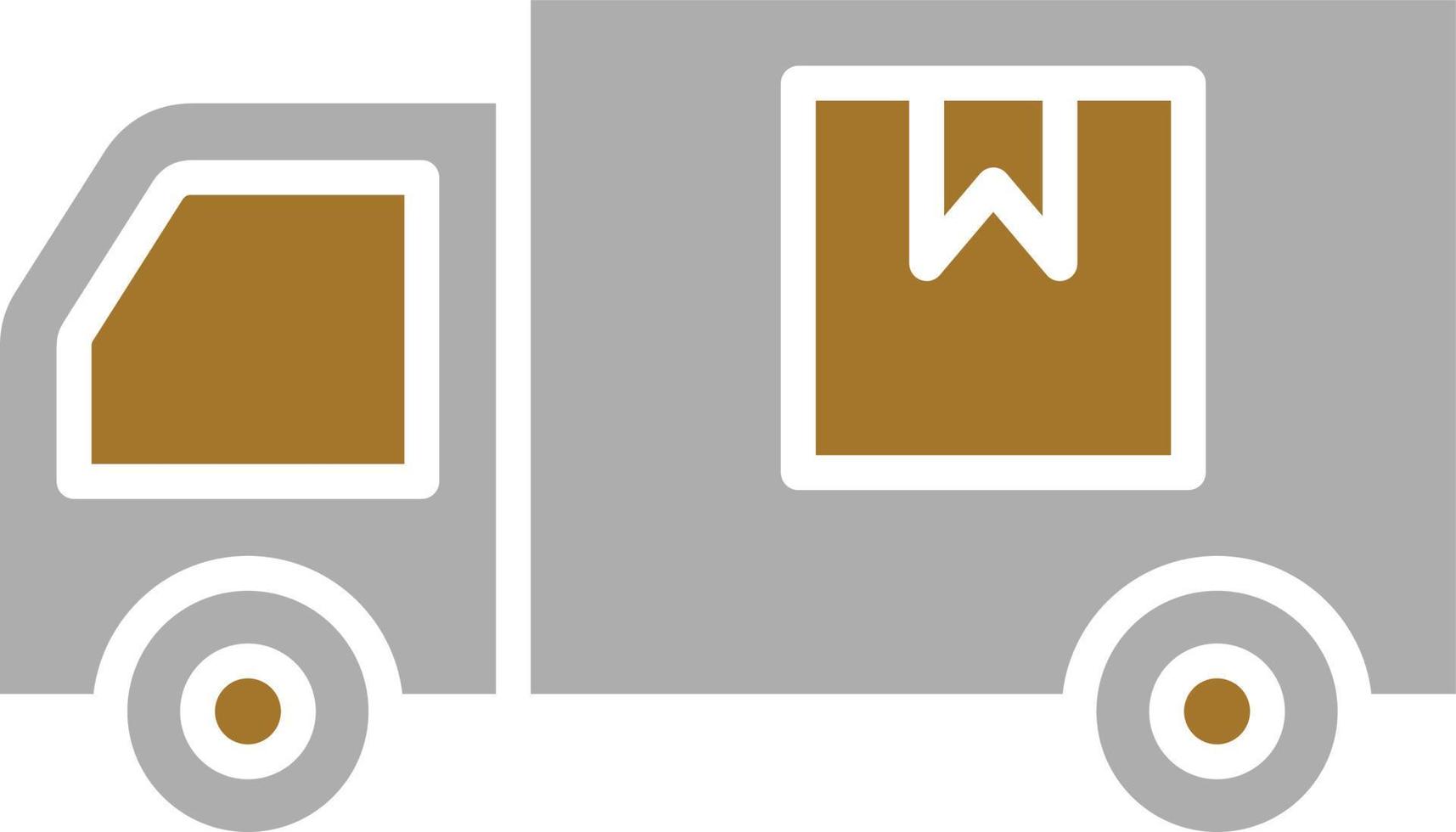 Delivery Truck Icon Style vector