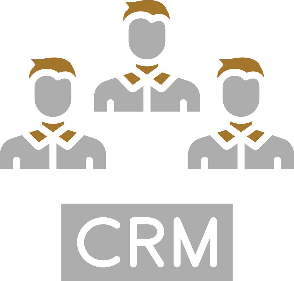 Crm Methodologies Icon Style vector