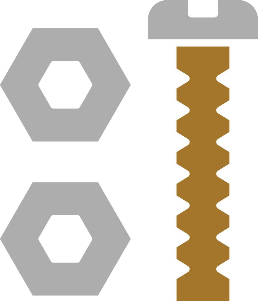 Nut Icon Style vector