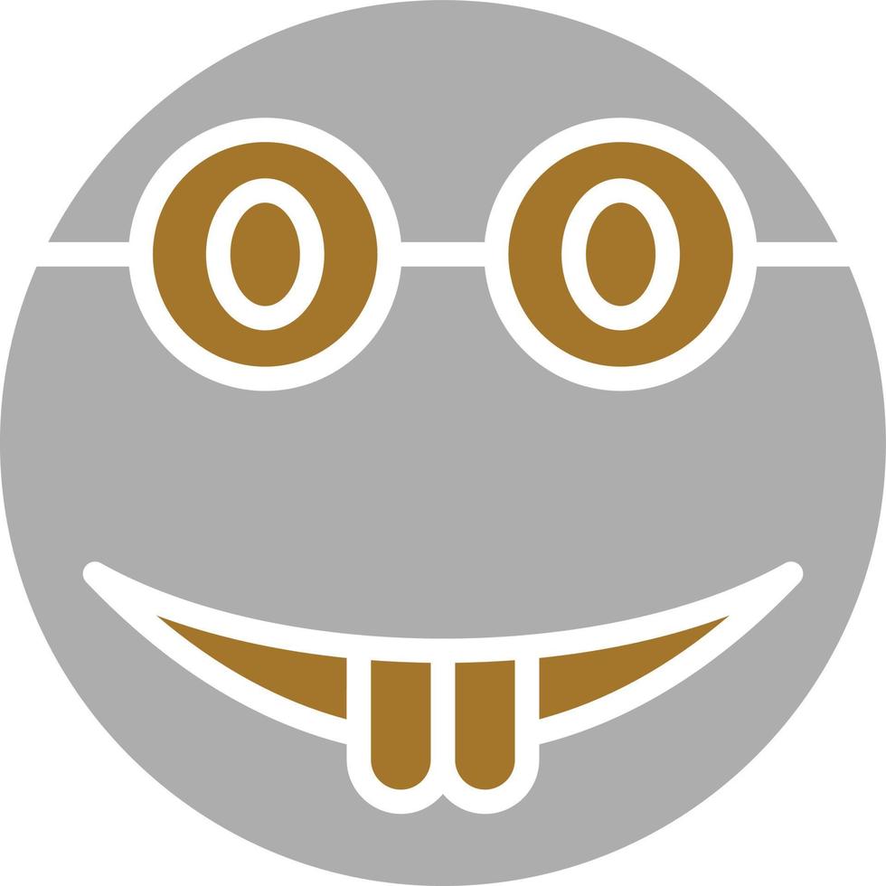 Nerd Icon Style vector