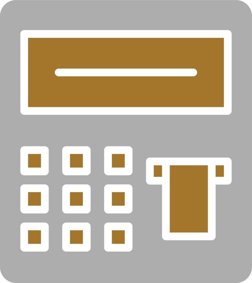 Atm Machine Icon Style vector