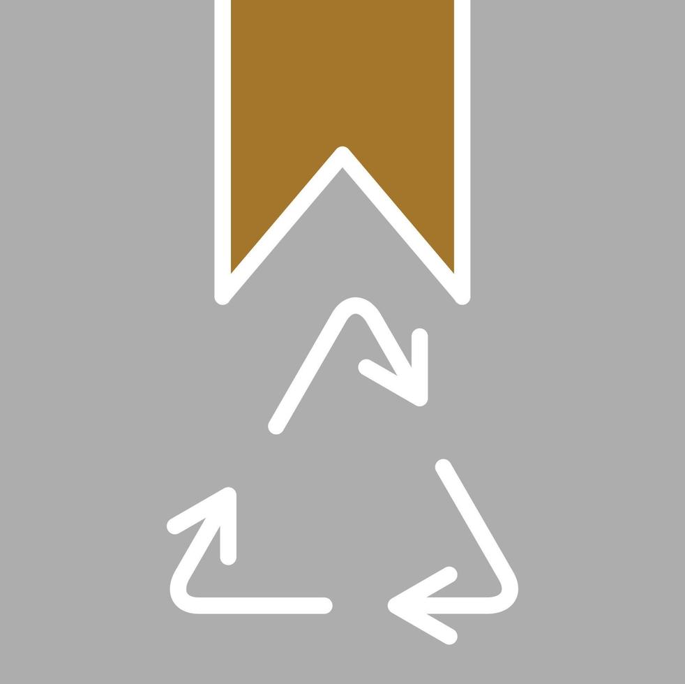 Package Recycle Icon Style vector