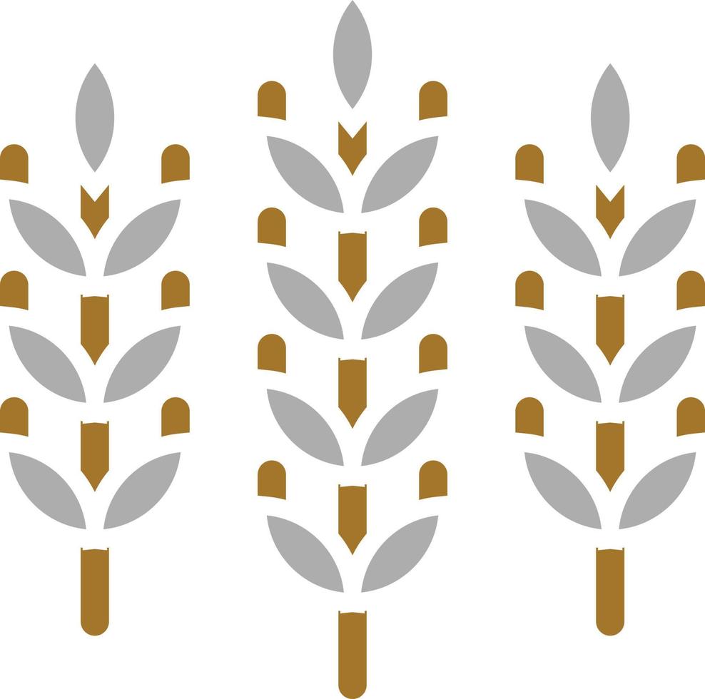 Wheat Icon Style vector