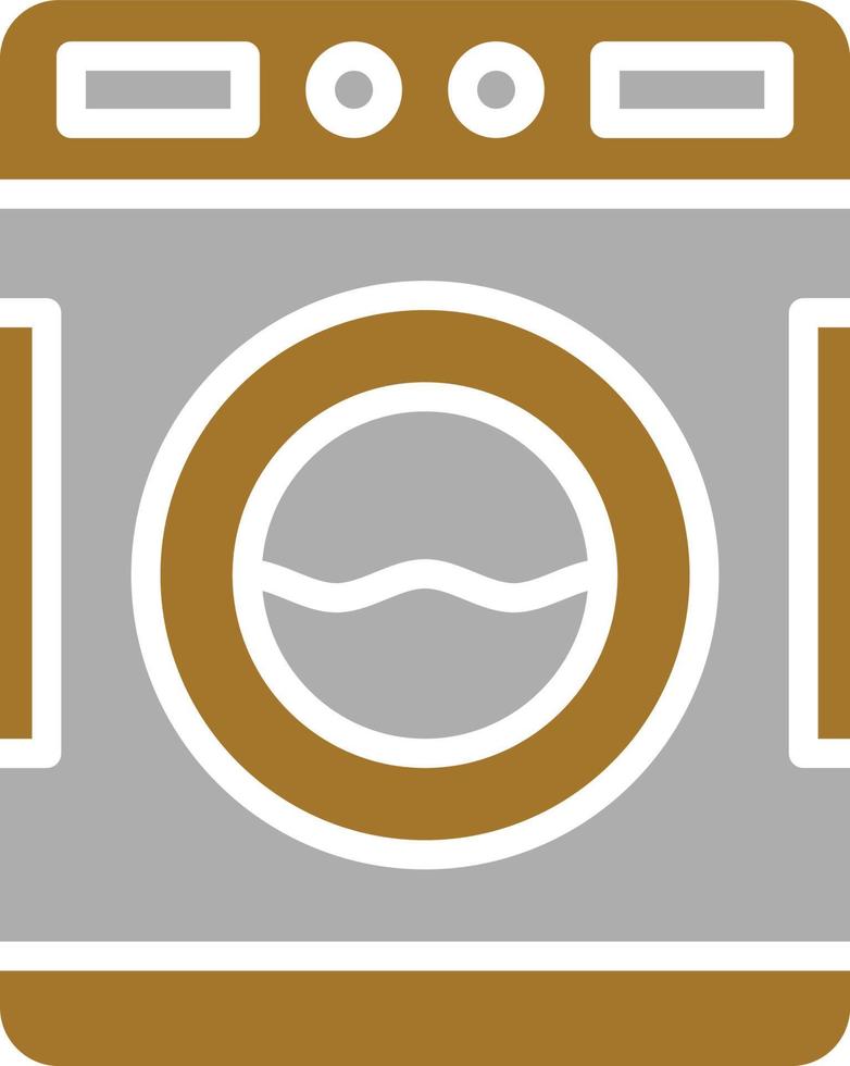 Washing Machine Icon Style vector