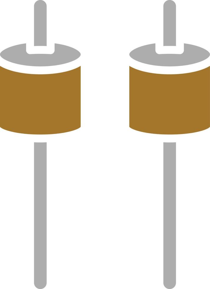 Marshmallow Icon Style vector