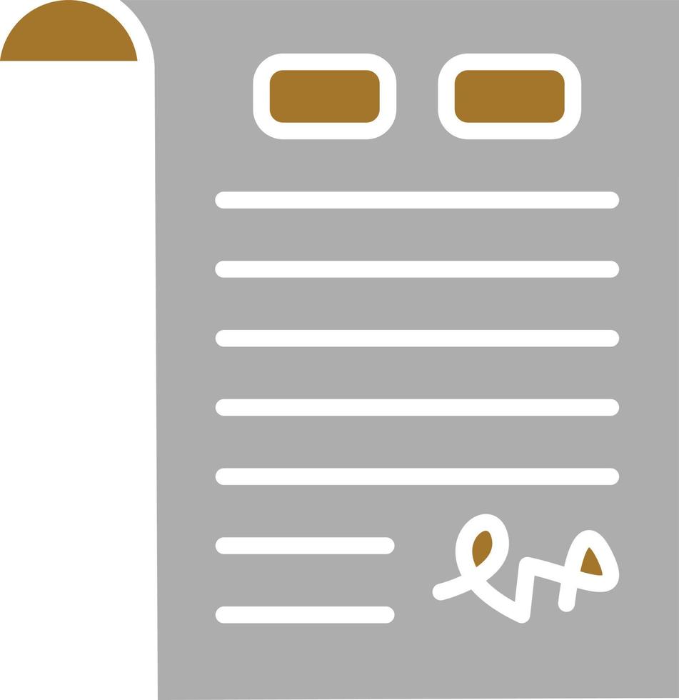 Agreement Icon Style vector