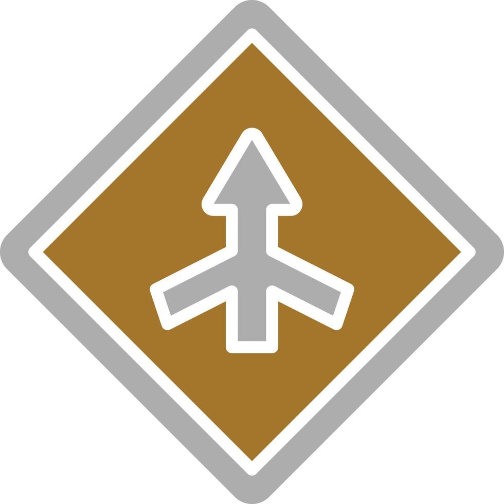 Join Road Icon Style vector
