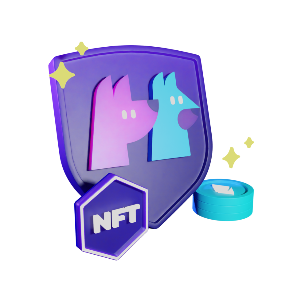 3D Shield PNG Illustration