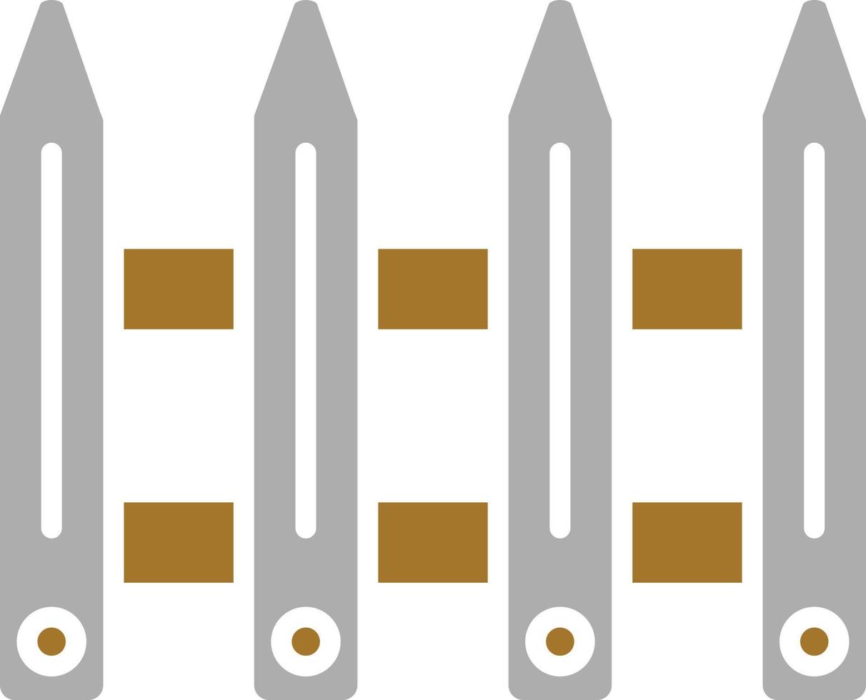 Fence Icon Style vector