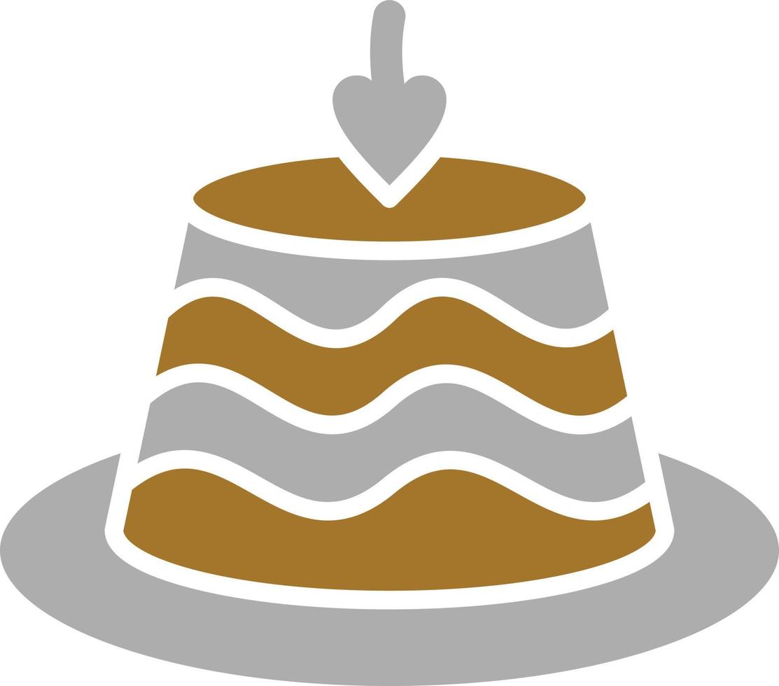 Pudding Icon Style vector