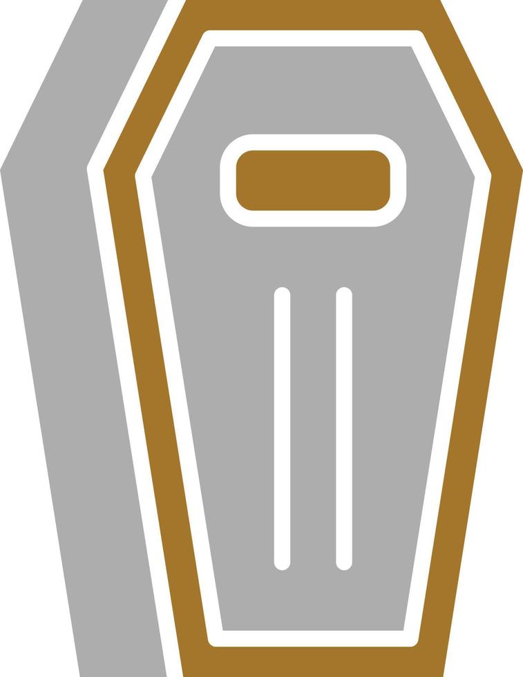 Coffin Icon Style vector