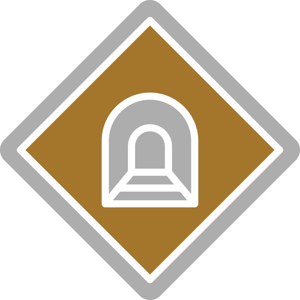 Tunnel Icon Style vector