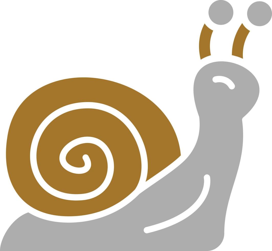 Snail Icon Style vector