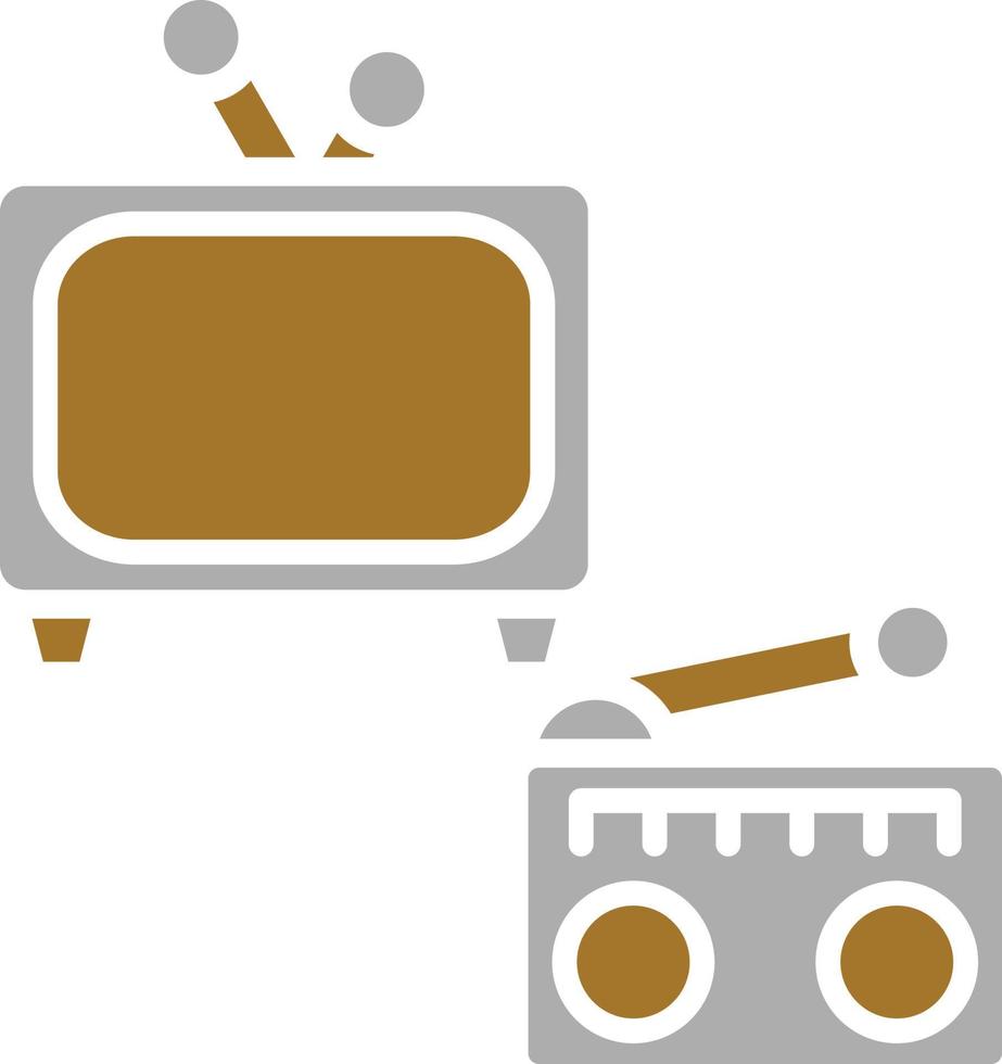 Mass Media Icon Style vector