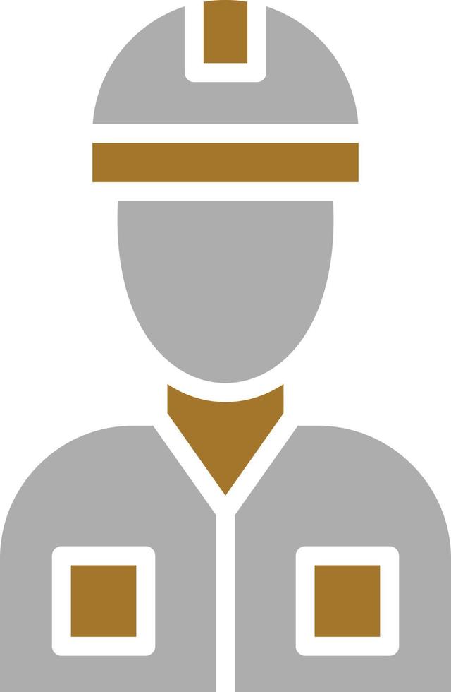 Worker Icon Style vector