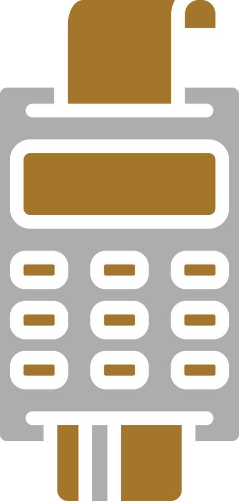 Pos Terminal Icon Style vector